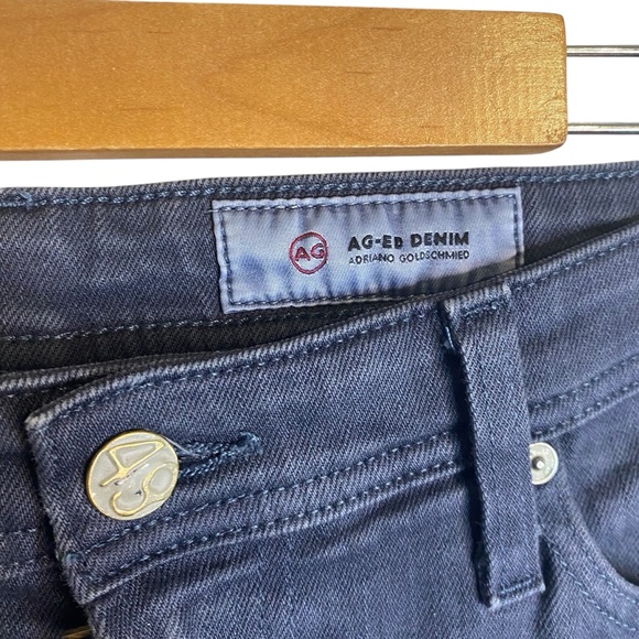 AG Everett Slim Straight Denim Jeans Blue Gray 32 x 32 Five Pocket Stretch Pants - Picture 4 of 11